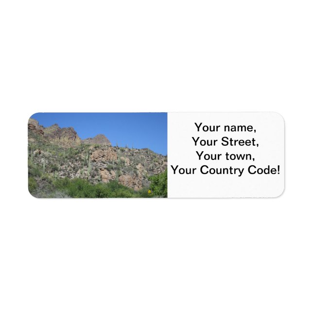 Historic Apache Trail Label (Front)