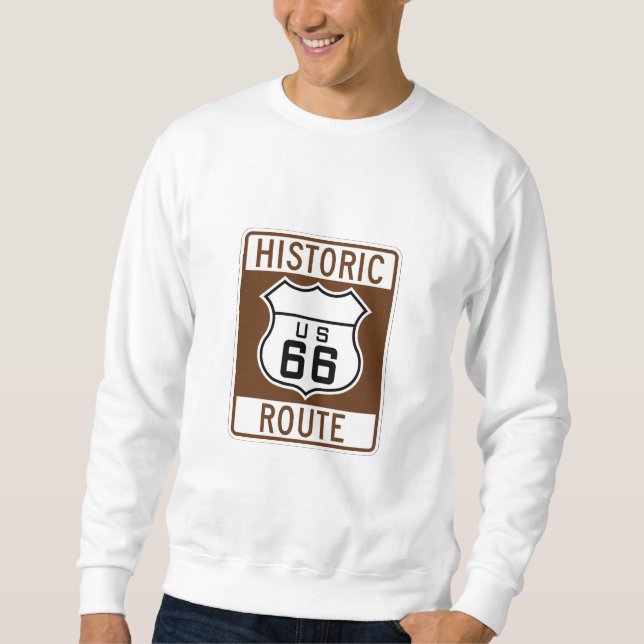 Historic Arizona US Route 66 Sweatshirt (Front)