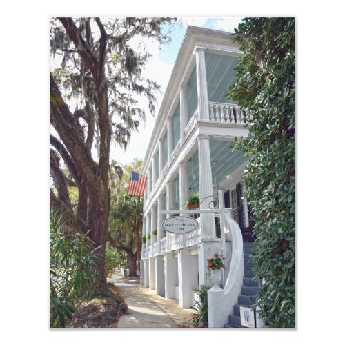 Historic Beaufort South Carolina Inn 11x14 Photo Print