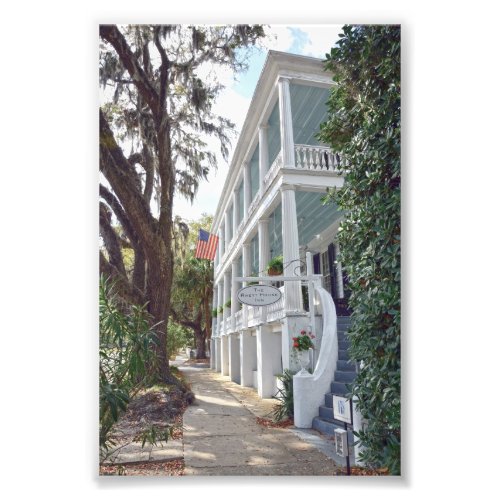 Historic Beaufort South Carolina Inn Photo Print