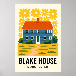 Historic Blake House Poster
