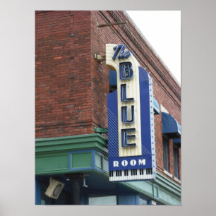 Historic Blue Room - Kansas City Poster