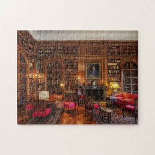 Historic Book Library In Baltimore Maryland Jigsaw Puzzle
