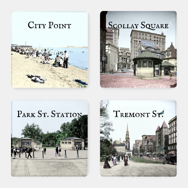 Historic Boston Coaster Set (Set)