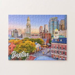 Historic Boston, Massachusetts, United States Jigsaw Puzzle
