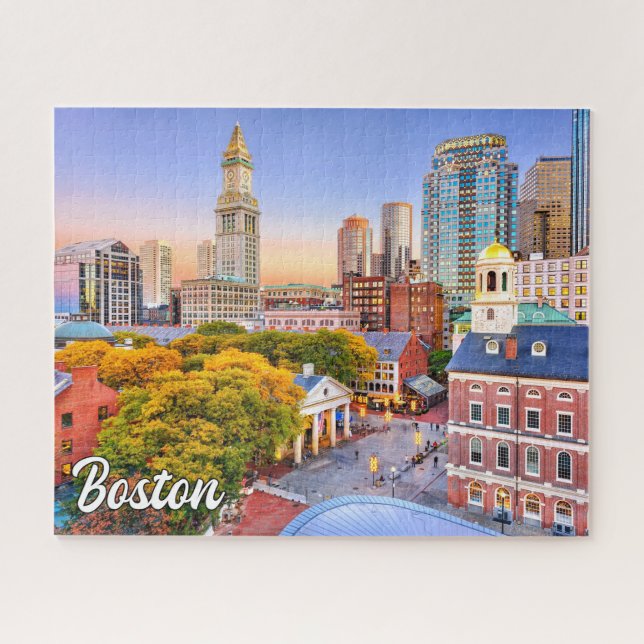 Historic Boston, Massachusetts, United States Jigsaw Puzzle (Horizontal)