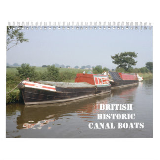 Historic British canal boats 2016 Calendar
