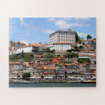 Historic buildings and river, Porto, Portugal