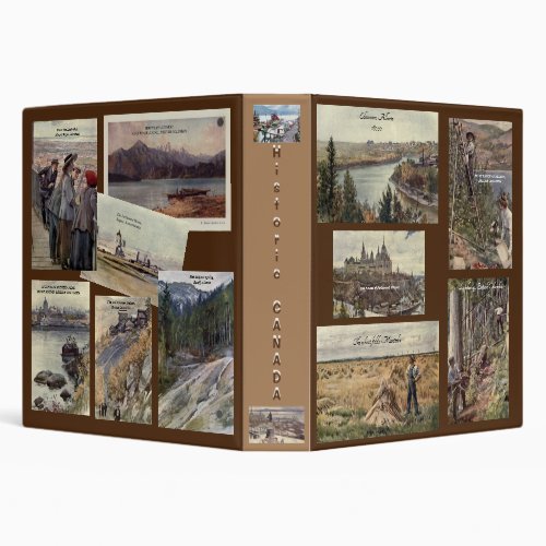 Historic Canada Avery Signature Binder 15 3 Ring Binder