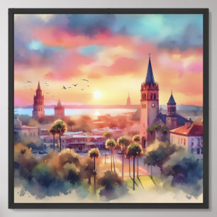 Historic Charm of St. Augustine Framed Art