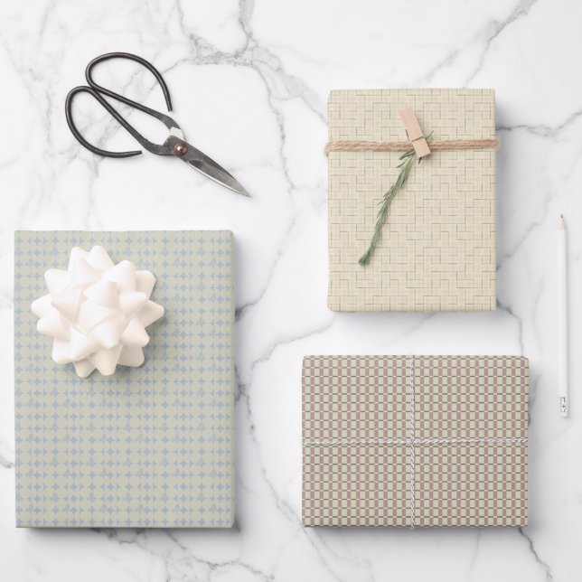 Historic Charm  Wrapping Paper Sheets (Front)