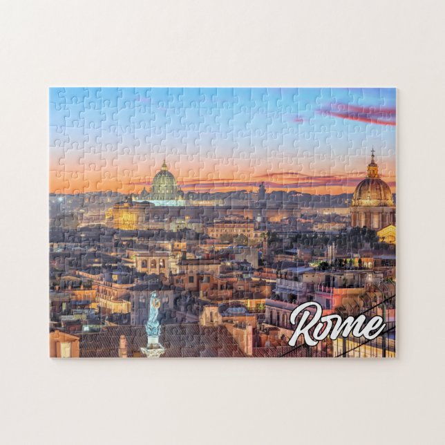 Historic City Of Rome, Italy Jigsaw Puzzle (Horizontal)