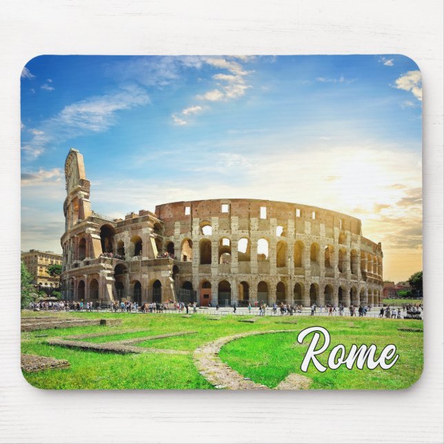 Historic City Of Rome, Italy Mouse Pad (Front)
