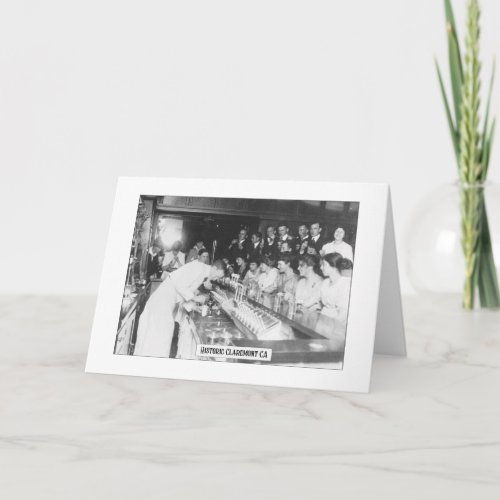 Historic Claremont _ Folded Greeting Card