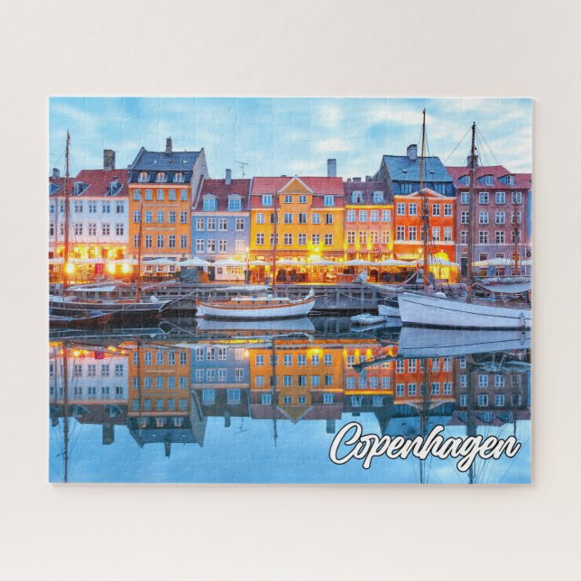 Historic Copenhagen, Denmark Jigsaw Puzzle (Horizontal)