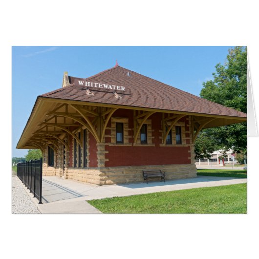 Historic Depot in Whitewater (Front Horizontal)