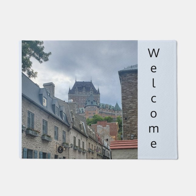 Historic district in Quebec City         Doormat (Front)