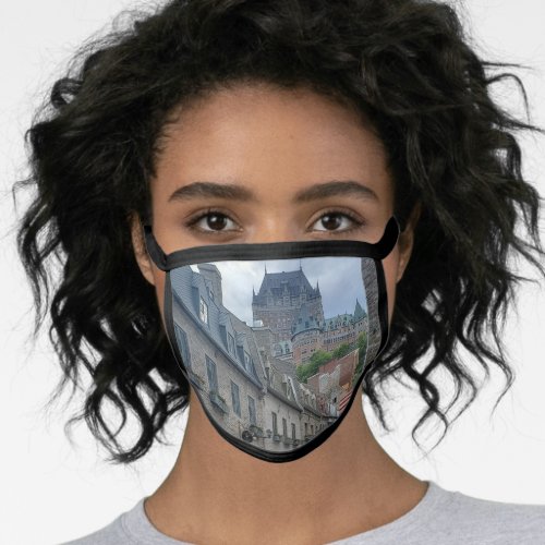 Historic district in Quebec City          Face Mask