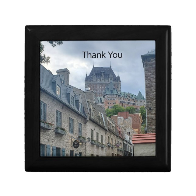 Historic district in Quebec City        Gift Box (Front)