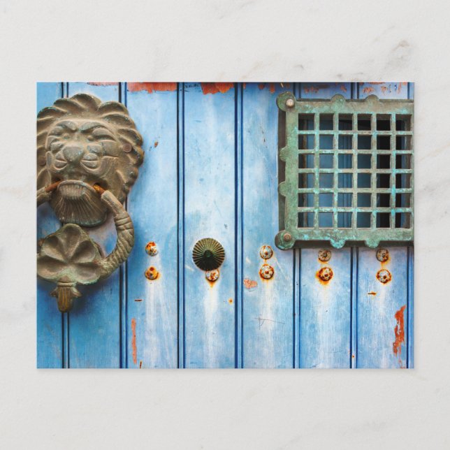 Historic Door Knocker Postcard (Front)