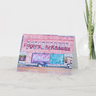 Historic Downtown Rogers, AR Card