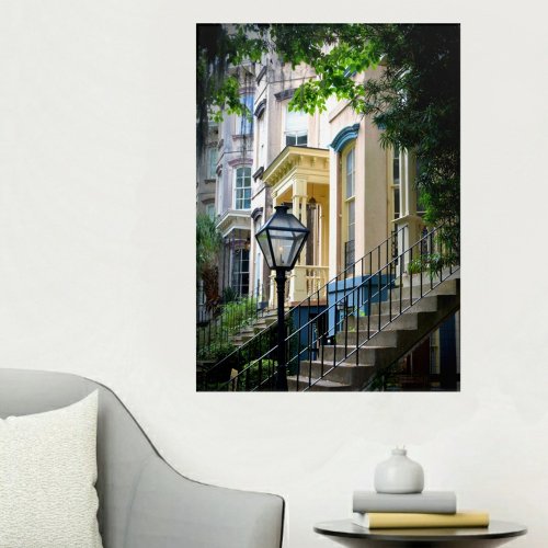 Historic Downtown Savannah Georgia Homes Acrylic Print