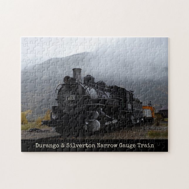 Historic Durango & Silverton Narrow Gauge Train Jigsaw Puzzle (Horizontal)
