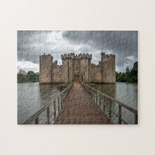 Historic English Castles Bodiam Castle Sussex Jigsaw Puzzle