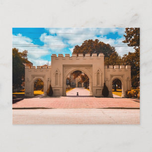 Historic Entrance in Milledgeville Georgia Postcard