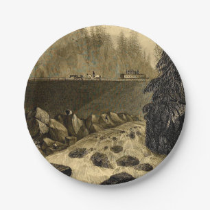 Historic Erie Canal Bicentennial Paper Plates