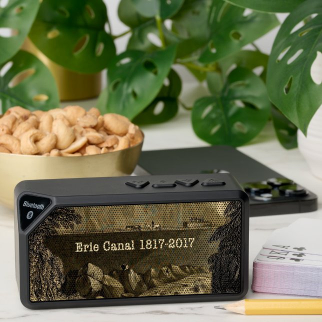 Historic Erie Canal Bicentennial Years Bluetooth Speaker (Insitu(Table))