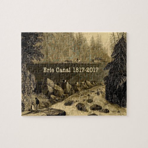 Historic Erie Canal Bicentennial Years Jigsaw Puzzle