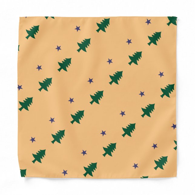 Historic Flag of Maine (1901–1909) Bandana (Front)