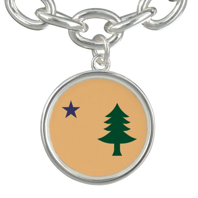 Historic Flag of Maine (1901–1909) Bracelet (Design)