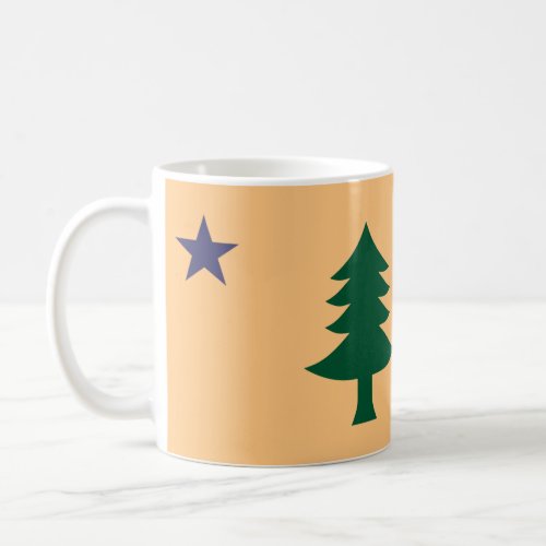 Historic Flag of Maine 19011909 Coffee Mug