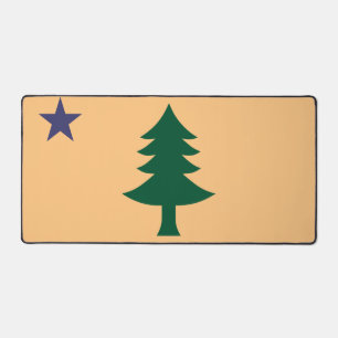 Historic Flag of Maine (1901–1909) Desk Mat