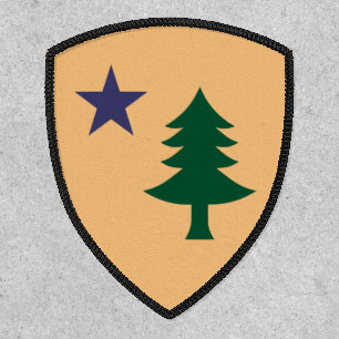 Historic Flag of Maine (1901–1909) Patch