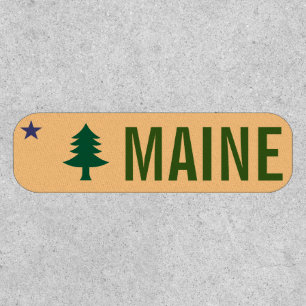 Historic Flag of Maine (1901–1909) Patch