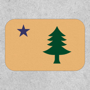 Historic Flag of Maine (1901–1909) Patch