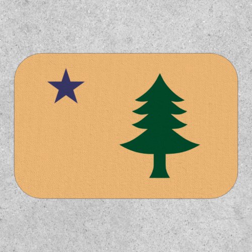 Historic Flag of Maine 19011909 Patch