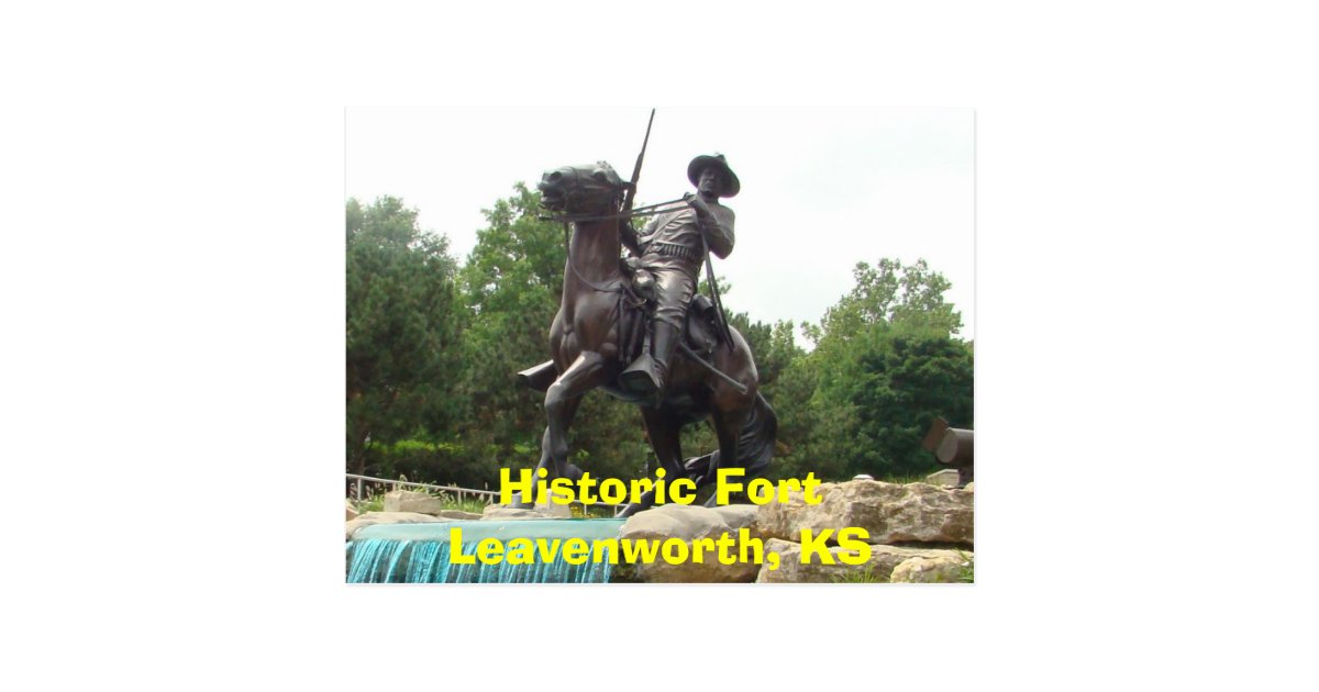 Historic Fort Leavenworth Ks Buffalo Soldier Mon