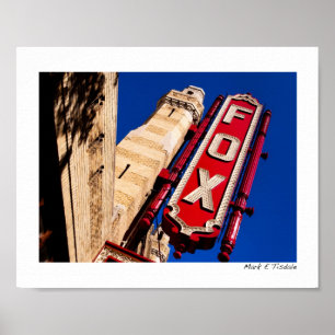 Historic Fox Theatre in Atlanta Georgia - Small Poster