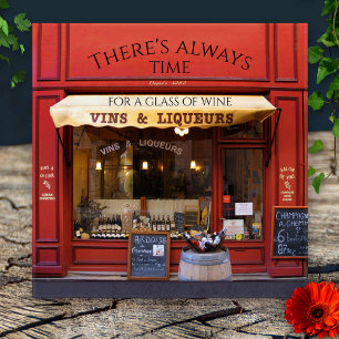 Historic French Wine and Liqueur Shop Ceramic Tile