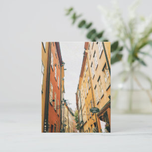 Historic Gamla Stan, Old Town of Stockholm Postcard