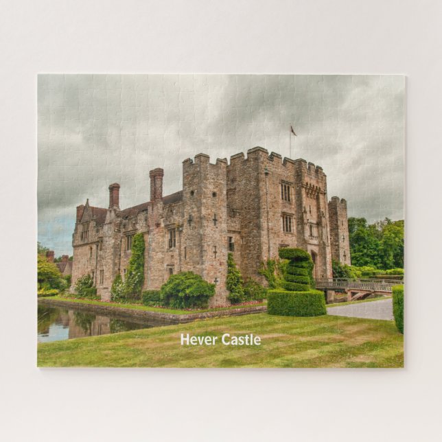 Historic Hever Castle Kent Scenic Picture Jigsaw Puzzle (Horizontal)