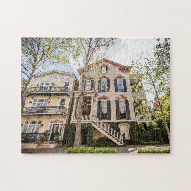 Historic Homes of Savannah Puzzle (Horizontal)