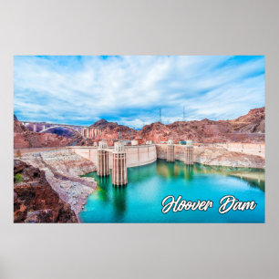 Historic Hoover Dam, Nevada, USA Poster