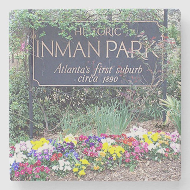 Historic Inman Park, Atlanta, Georgia, Coasters (Front)