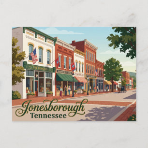 Historic Jonesborough USA Postcard