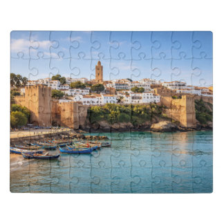 Historic Kasbah of the Udayas Rabat Morocco Puzzle